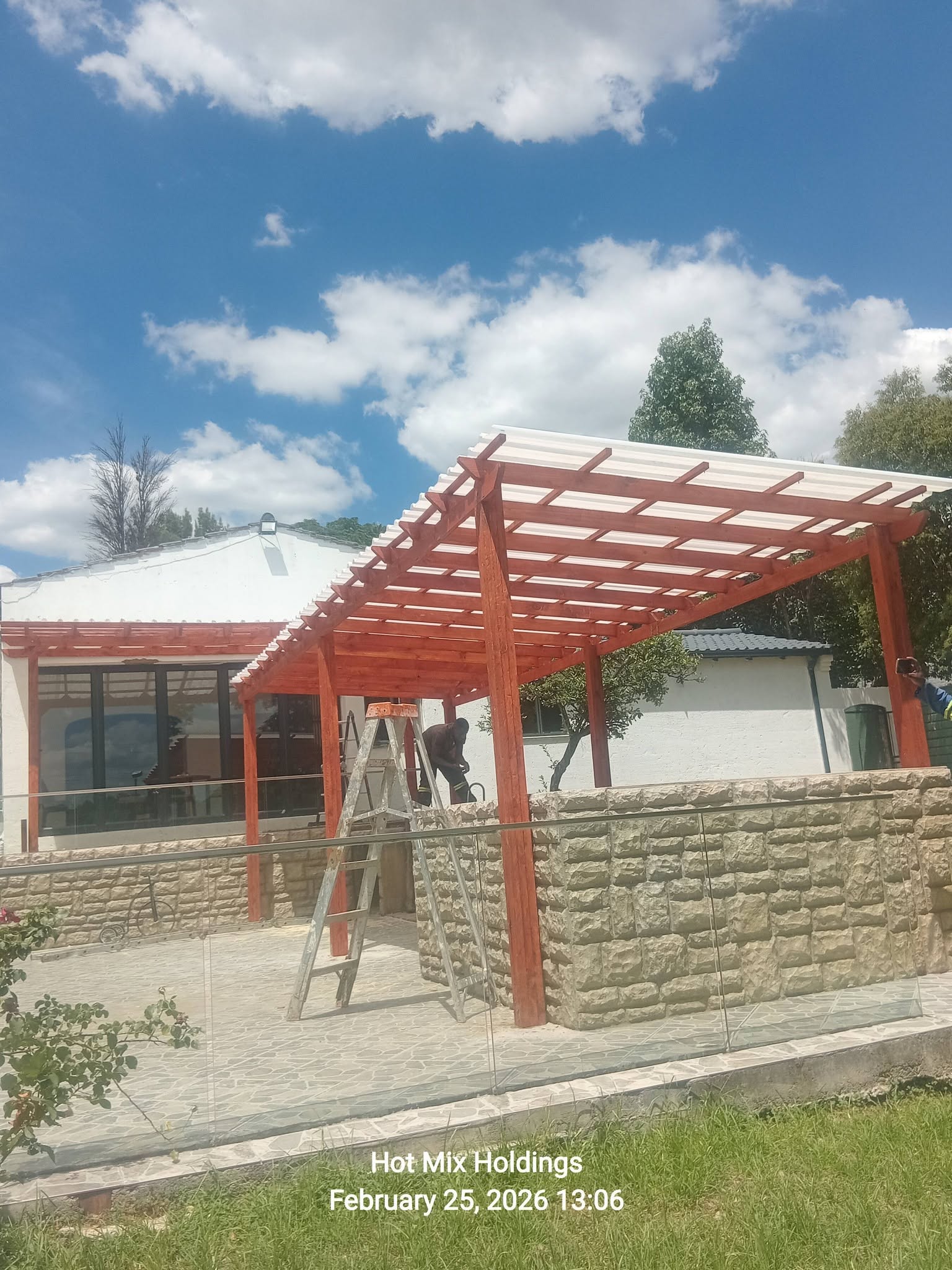 Pergola Shades project 19 by Hot Mix Holdings